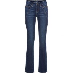Boyfriendy damskie: Dżinsy multi-stretch STRAIGHT bonprix niebieski