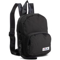 Plecak FILA - Mini Strap Backpack Varberg 685053 Black 002. Czarne plecaki męskie Fila, bez wzorów, z materiału, sportowe. W wyprzedaży za 149,00 zł.