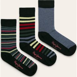 Pepe Jeans - Skarpety Raoul (3-pack). Skarpetki męskie Pepe Jeans, bez wzorów, z elastanu. W wyprzedaży za 49,90 zł.