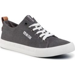 Tenisówki BIG STAR - DD174165 Grey. Szare półbuty męskie BIG STAR, na co dzień, bez wzorów, z gumy, retro, bez zapięcia. Za 139,00 zł.