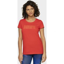 T-shirt damski. Koszulki damskie s, bez wzorów, bez kołnierzyka, bez rękawów. W wyprzedaży za 29,99 zł.