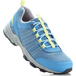 Buty trekkingowe bonprix niebieski-limonka. Niebieskie buty sportowe damskie bonprix. Za 79,99 zł.