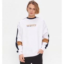 Bluza z napisem - Biały. Białe bluzy męskie House, s, z napisami, bez kołnierzyka, bez rękawów, bez kaptura. Za 79,99 zł.