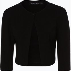 Marc Cain Essentials - Bolerko damskie, czarny. Czarne bolerka i narzutki damskie Marc Cain Essentials, bez wzorów, bez rękawów. Za 749,95 zł.