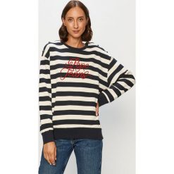 Pepe Jeans - Bluza Bess. Bluzy damskie Pepe Jeans, s, z aplikacjami, z bawełny, bez rękawów, bez kaptura. Za 339,90 zł.