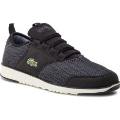 Sneakersy LACOSTE - L.Ight Sock Lace 119 1 Sma 7-37SMA0024454 Blk/Off Wht. Czarne sneakersy męskie marki Lacoste, na co dzień, bez wzorów, z tworzywa sztucznego, bez zapięcia. Za 429,99 zł.