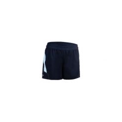 Spodenki do rugby R500 damskie. Niebieskie szorty damskie OFFLOAD, xl, bez wzorów, z elastanu. Za 39,99 zł.