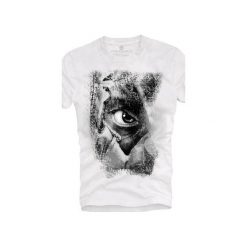 T-shirt UNDERWORLD Ring spun cotton Eye. Białe t-shirty męskie Underworld, s, z nadrukiem, z bawełny, bez kołnierzyka. Za 69,99 zł.
