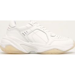 Tamaris - Buty. Białe buty sportowe damskie Tamaris, ze skóry. Za 329,90 zł.