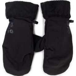 Rękawiczki Damskie JACK WOLFSKIN - Stormlock Highloft Mitten Wmn 1907831 Black. Czarne rękawiczki damskie Jack Wolfskin, bez wzorów, z poliesteru. W wyprzedaży za 129,00 zł.