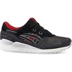 Asics Asics Gel-Lyte III H6X2L-9090 37 Czarne. Czarne buty sportowe damskie Asics, ze skóry, sportowe. W wyprzedaży za 299,99 zł.