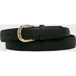 Lauren Ralph Lauren - Pasek skórzany. Czarne paski damskie Lauren Ralph Lauren, w paski, ze skóry. Za 219,90 zł.