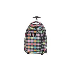 Plecak szkolny na kółkach CoolPack Target Pastel Check 1045. Szare plecaki męskie marki CoolPack, z kauczuku, biznesowe. Za 240,90 zł.