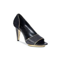 Sandały Roberto Cavalli YDS637-UF013-05051. Czarne sandały damskie marki Roberto Cavalli. Za 2727,20 zł.