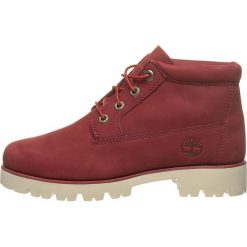 Skórzane botki "Heritage Lite Nellie" w kolorze bordowym. Botki damskie Timberland. W wyprzedaży za 307,95 zł.