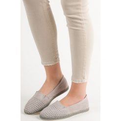 SZARE SLIPONY. Trampki i tenisówki damskie GOODIN. Za 127,90 zł.