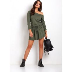 SUKIENKA BLANKA. Sukienki damskie ivon, na co dzień, w paski, z elastanu, sportowe, z falbankami, bez rękawów, mini, sportowe. Za 149,00 zł.