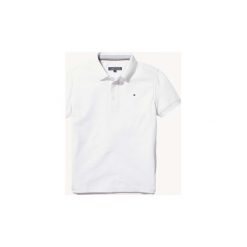 Koszulki polo z krótkim rękawem Dziecko Tommy Hilfiger KB0KB03975 POLO. Białe t-shirty chłopięce TOMMY HILFIGER, bez wzorów, z krótkim rękawem. Za 183,72 zł.