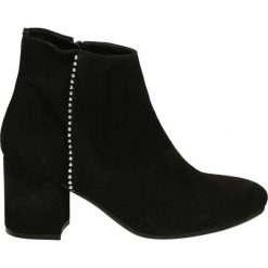 Botki - 2610 VEL NERO. Czarne botki damskie marki Venezia, ze skóry. Za 439,00 zł.