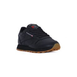 Buty Reebok Sport CLASSIC LTHR. Czarne buty sportowe damskie Reebok Sport, bez wzorów, bez zapięcia. Za 379,17 zł.