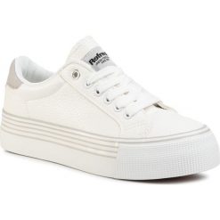 Sneakersy REFRESH - 69661 Blanco. Białe półbuty damskie Refresh, bez wzorów, ze skóry ekologicznej, bez obcasa, na płaskiej podeszwie, bez zapięcia. Za 169,00 zł.