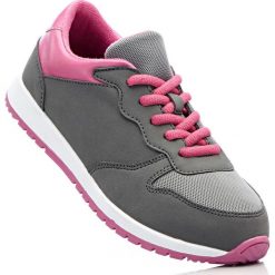 Buty sportowe bonprix antracytowo-różowy. Czarne buty chłopięce sportowe bonprix, na sznurówki. Za 37,99 zł.