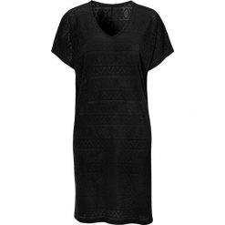 Cellbes Sukienka plażowa czarny female czarny 42/44. Czarne sukienki damskie Cellbes, na imprezę, bez wzorów, z dżerseju, eleganckie, z dekoltem w serek, z krótkim rękawem, krótkie, mini. W wyprzedaży za 29,00 zł.
