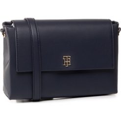 Torebka TOMMY HILFIGER - Th Modern Med Crossover AW0AW08306 BLU. Niebieskie listonoszki damskie TOMMY HILFIGER, bez wzorów, ze skóry ekologicznej, eleganckie, bez dodatków. W wyprzedaży za 409,00 zł.
