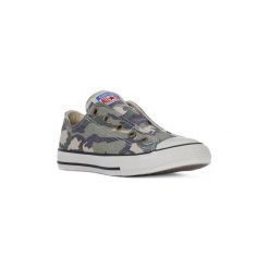 Buty Dziecko Converse ALL STAR SLIP MEDIUM OLIVE. Zielone trampki chłopięce Converse, retro. Za 201,78 zł.
