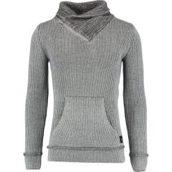 Swetry klasyczne męskie: INDICODE JEANS Sweter light grey