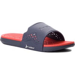 Klapki RIDER - Infinity II Slide 11328 Blue/Red 24642. Niebieskie klapki męskie Rider, bez wzorów, z tworzywa sztucznego. Za 119,99 zł.