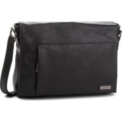 Torba na laptopa LANETTI - RM0192 Black. Czarne plecaki męskie marki Lanetti, ze skóry ekologicznej. Za 139,99 zł.