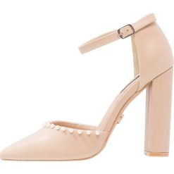 Szpilki: Lost Ink ALICE PEARL VAMP ANKLE STRAP Szpilki nude