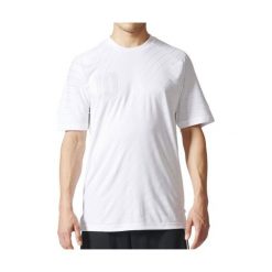 Adidas TANIP CL JSY BIAŁY 2XL, FW17_. Białe koszulki męskie Adidas, xl, bez wzorów, bez kołnierzyka, bez rękawów. W wyprzedaży za 221,71 zł.