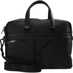 Calvin Klein RAISED LOGO Aktówka black. Czarne aktówki męskie marki Calvin Klein. Za 669,00 zł.