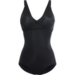 Body shape Level 2 bonprix czarny. Czarne body damskie bonprix, z haftami. Za 109,99 zł.