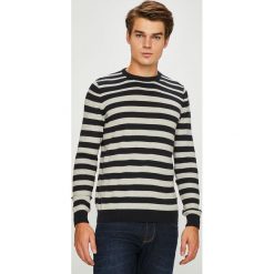 Kensington - Sweter. Szare swetry klasyczne męskie marki Kensington, s, z bawełny, z okrągłym kołnierzem. W wyprzedaży za 49,90 zł.