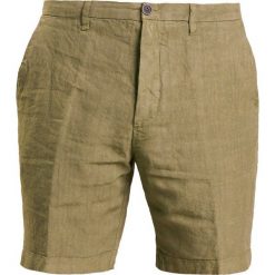 Bermudy męskie: 120% Lino Szorty military green