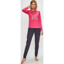 Henderson Ladies - Piżama. Czerwone piżamy damskie Henderson Ladies, xl, z nadrukiem, z bawełny, bez rękawów. W wyprzedaży za 79,90 zł.