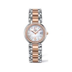 RABAT LONGINES PRIMALUNA L8.112.5.88.6. Szare zegarki damskie LONGINES, złote. W wyprzedaży za 15020,00 zł.
