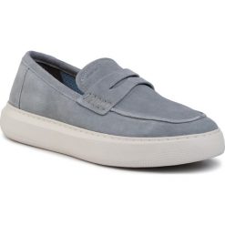 Półbuty GEOX - U Deiven B U925WB 00022 C4051 Lt Jeans. Szare półbuty męskie Geox, na co dzień, bez wzorów, z jeansu, eleganckie, bez zapięcia. W wyprzedaży za 239,00 zł.