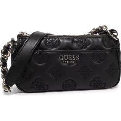 Torebka GUESS - Chic (SG) HWSG75 89200 BLA. Czarne torebki klasyczne damskie Guess, z aplikacjami, ze skóry ekologicznej, klasyczne, bez dodatków. W wyprzedaży za 379,00 zł.