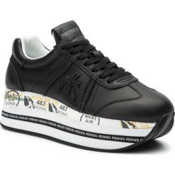 Sneakersy PREMIATA - Beth 4039 Czarny. Czarne półbuty damskie Premiata, ze skóry. W wyprzedaży za 539,00 zł.