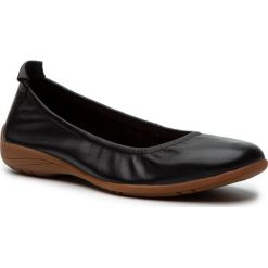 Baleriny JOSEF SEIBEL - Fenja 01 74801 133 100 Schwarz. Czarne baleriny damskie marki Josef Seibel, bez wzorów, ze skóry, bez obcasa. Za 289,00 zł.