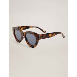 Mango - Okulary Pia. Pomarańczowe okulary przeciwsłoneczne damskie Mango. Za 69,90 zł.