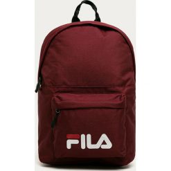 Fila - Plecak. Brązowe plecaki damskie Fila, z nadrukiem, z poliesteru. Za 169,90 zł.