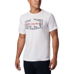 Koszulka Columbia Terra Vale™ II SS Tee 1888843100 - biały. Białe koszulki męskie Columbia, xxl, bez wzorów, bez kołnierzyka, bez rękawów. Za 126,99 zł.