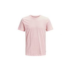 T-shirty z krótkim rękawem Jack Jones 12132539 COLOUR TEE. Różowe t-shirty męskie Jack & Jones, s, bez wzorów, bez kołnierzyka, krótkie. Za 30,70 zł.