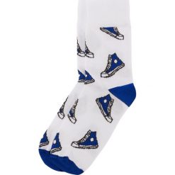 Skarpetki Bobby Sox - Niebieskie cichobiegi BS5. Niebieskie skarpetki damskie z elastanu. Za 18,00 zł.