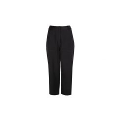 Spodnie z lejącego materiału Calvin Klein Jeans J20J204772. Czarne spodnie damskie Calvin Klein Jeans, z jeansu. Za 199,00 zł.